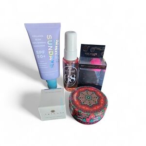 sundays Lavender Collagen Glow SPF 50+ Mineral Sunscreen & Beauty Bundle